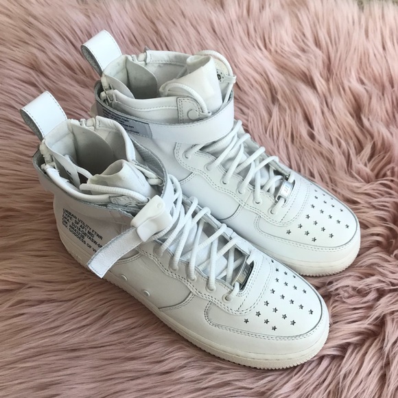 Nike air force 1 mid sneakers off white - Picture 6 of 8